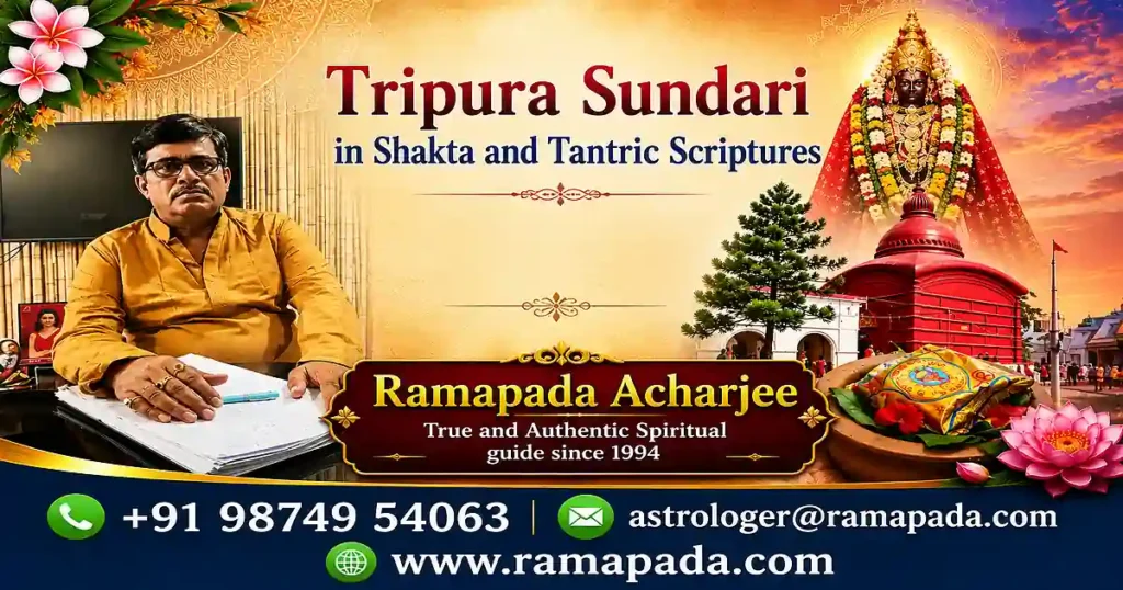 Tripura Sundari in Shakta and Tantric scriptures explained by Ramapada Acharjee