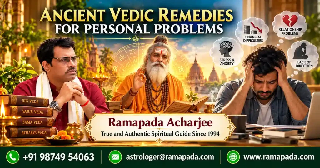 Ancient Vedic Remedies for Personal Problems by Astrologer Ramapada Acharjee