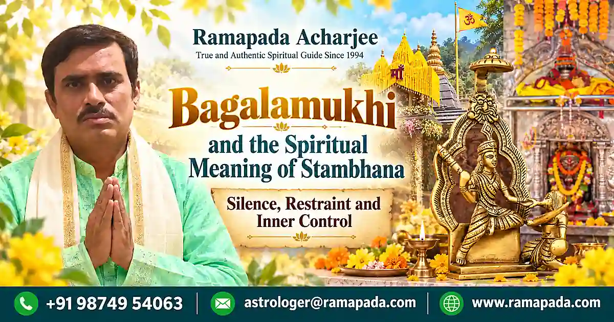 Bagalamukhi and the Spiritual Meaning of Stambhana—