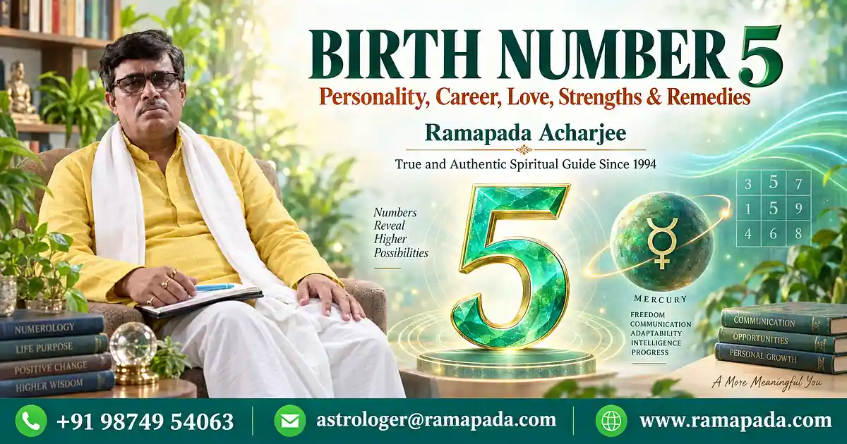 Birth Number 5 Numerology: Personality, Career, Love & Remedies