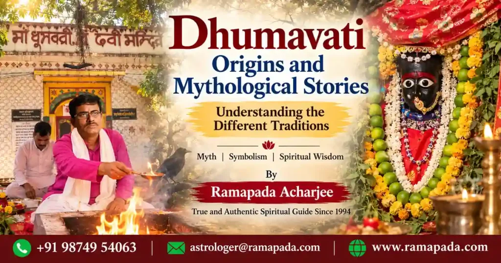Dhumavati Origins and Mythological Stories Understanding the Different Traditions by Ramapada Acharjee