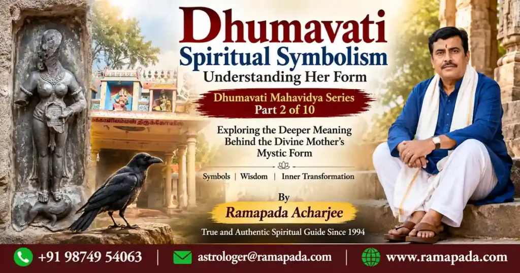 Dhumavati Spiritual Symbolism: Understanding Her Form by Ramapada Acharjee