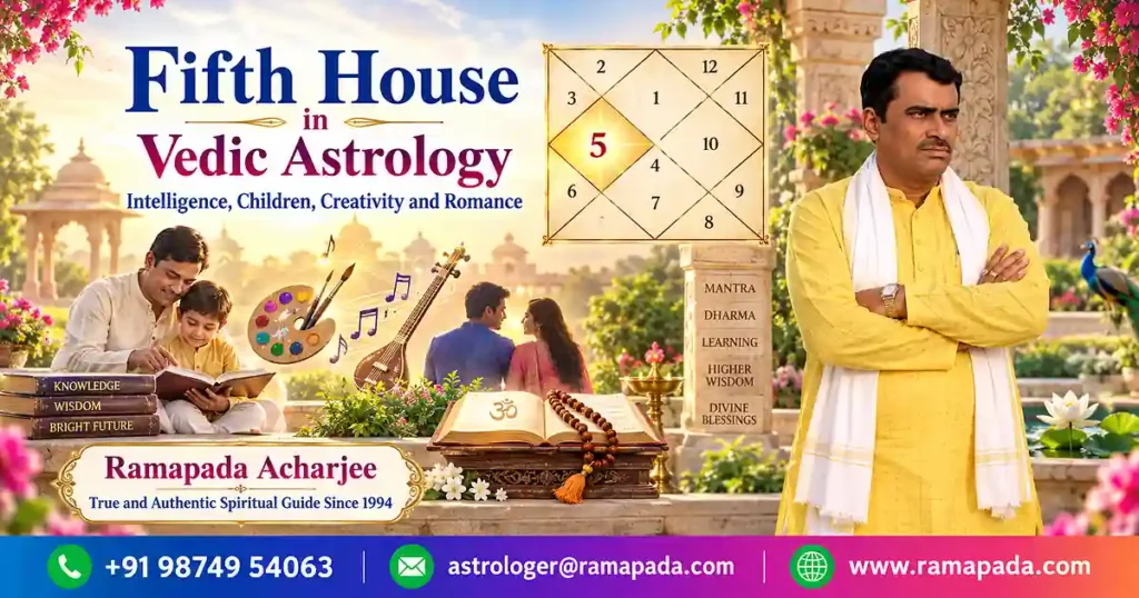 Fifth House in Vedic Astrology Guide by Ramapada Acharjee
