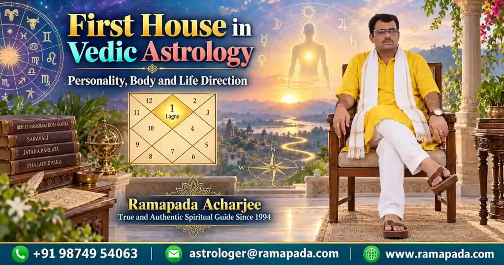 First House in Vedic Astrology Guide by Ramapada Acharjee