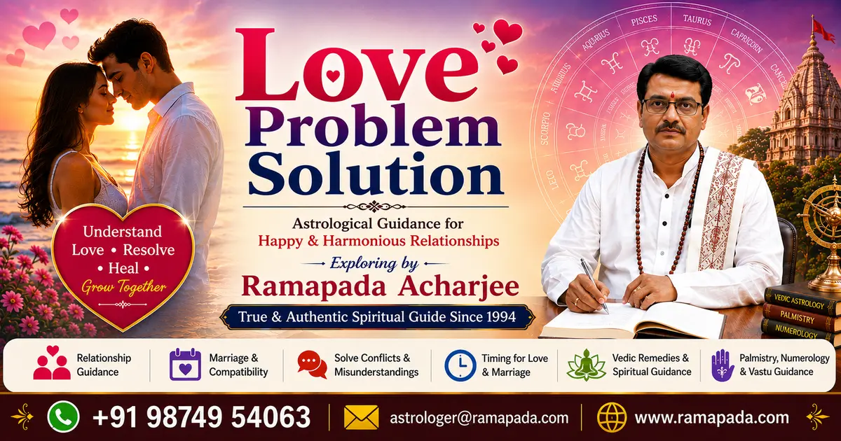 Love Problem Solution – Vedic Astrology & Relationship Guidance