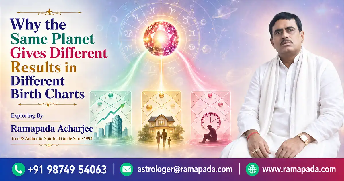 Why the Same Planet Gives Different Results in Different Birth Charts