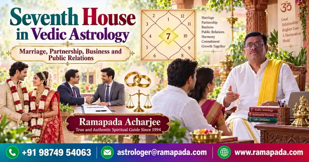 Seventh House in Vedic Astrology Guide by Ramapada Acharjee