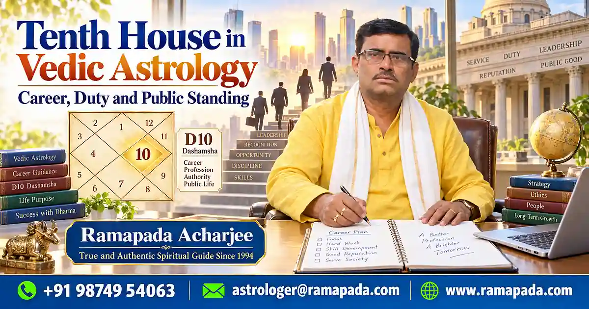 Tenth House in Vedic Astrology: Career, Duty, and Public Standing