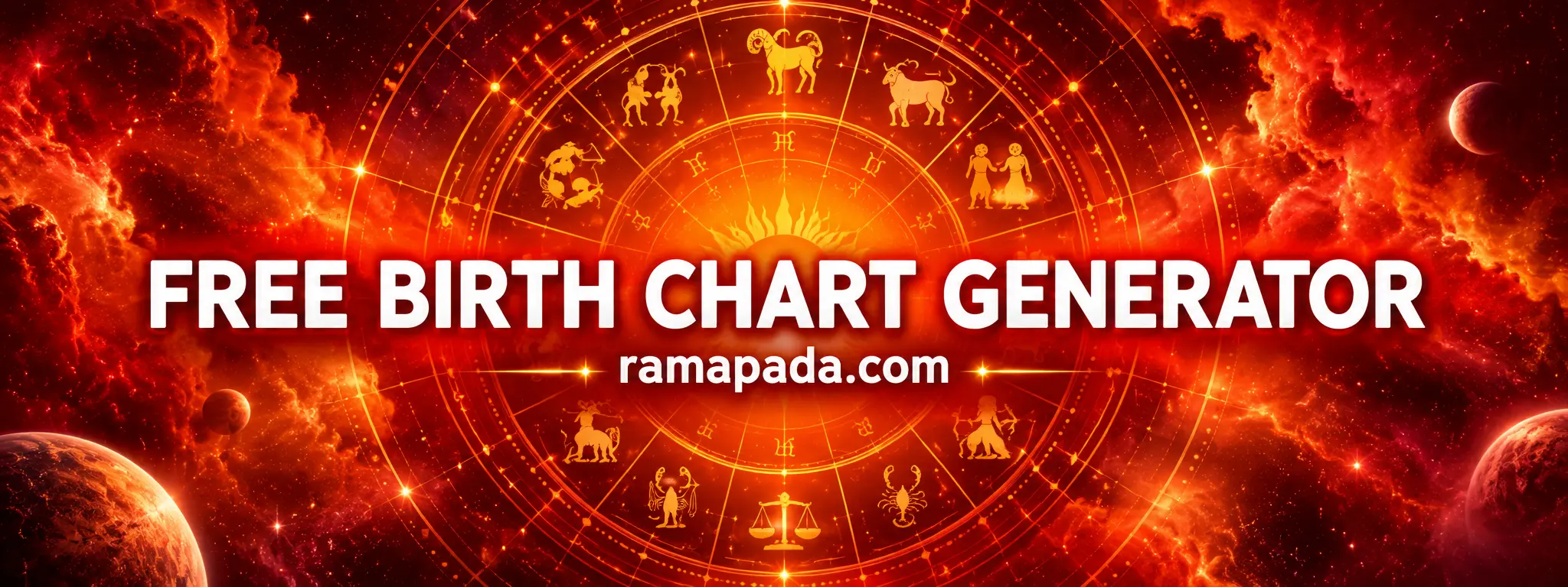 Free-Birth-Chart-Generator Free Vedic Birth Chart Generator by Ramapada Acharjee