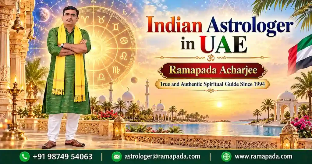Indian Astrologer in UAE Ramapada Acharjee Vedic Astrology Guidance
