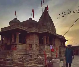 Historic Hindu temple architecture reflecting Vedic heritage and spiritual serenity - Spiritual Gallery of Ramapada Acharjee